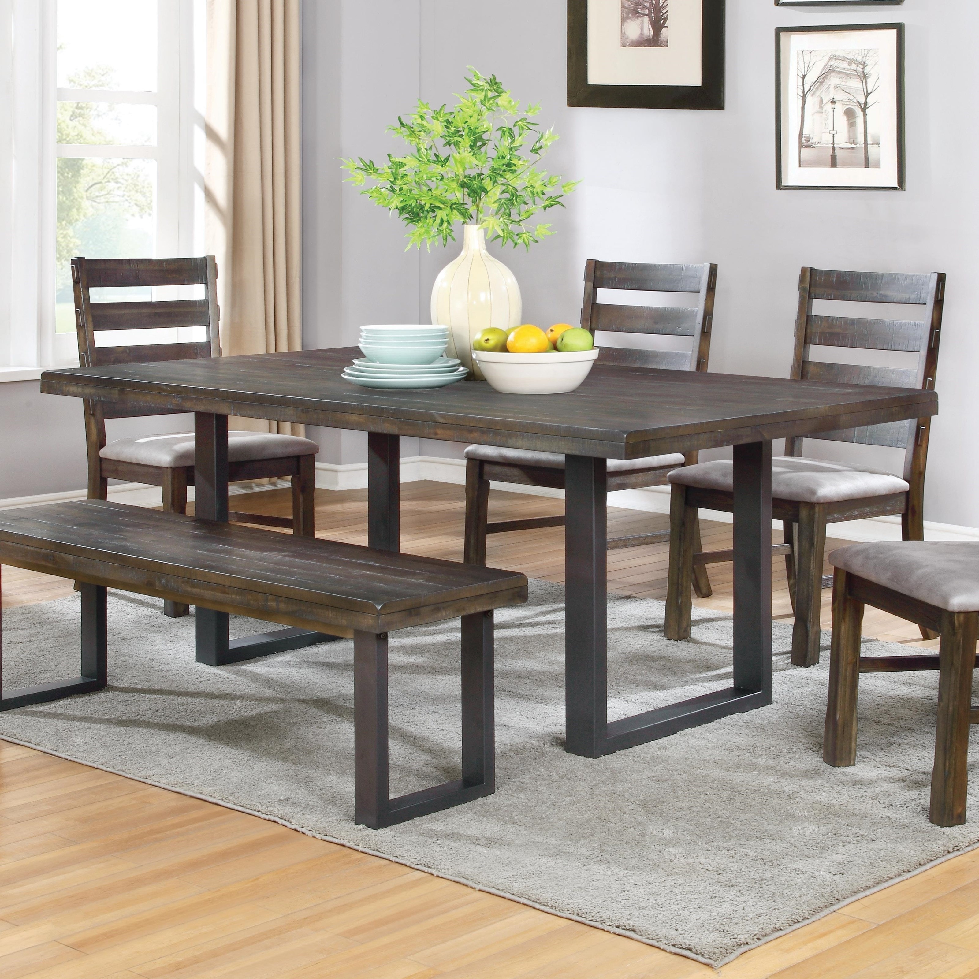 rustic dining room furniture texas interior coaster murphy rustic dining table with ushaped base by wilcox rustic dining room furniture texas interior coaster murphy rustic dining table with ushaped base by wilcox